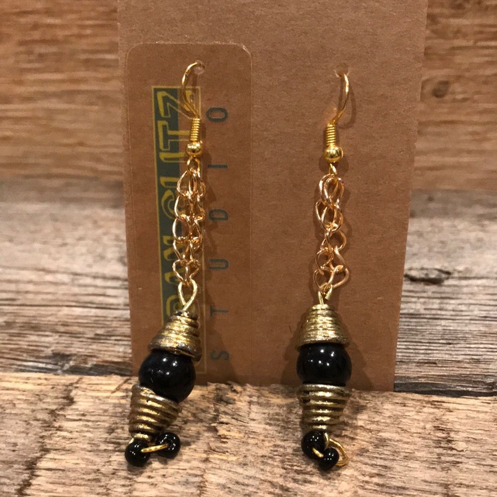 One of a kind hand crafted earrings